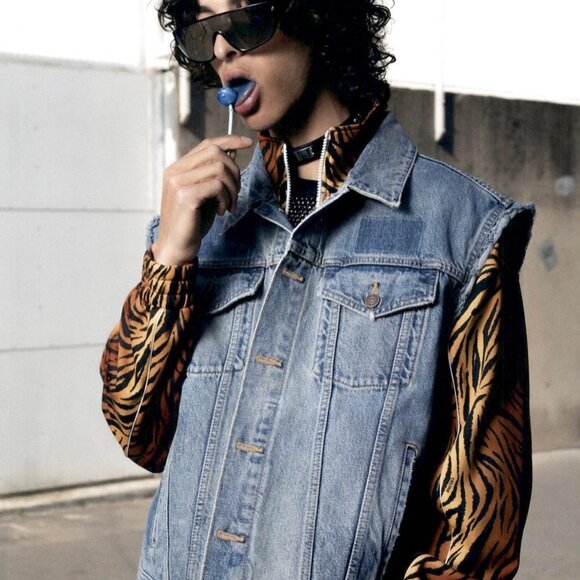 Final Price! Celine CL40195I 04A Zebra/Smoke Sunglasses - Picture 9 of 11